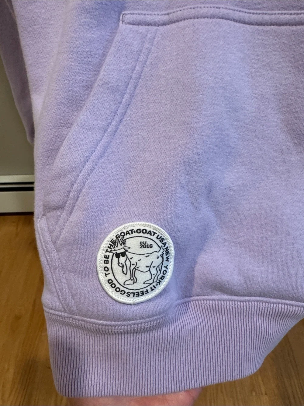 GOAT Kids' Lavender Hooded Sweatshirt